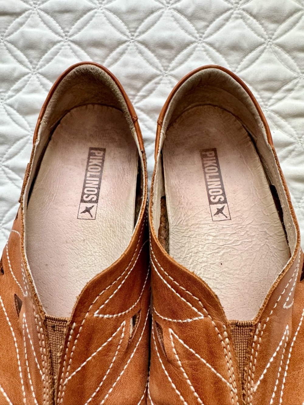 PIKOLINOS Jerez Slip-on Leather Moccasins Flats Size EU 37, US 6.5-7 - Picture 14 of 16